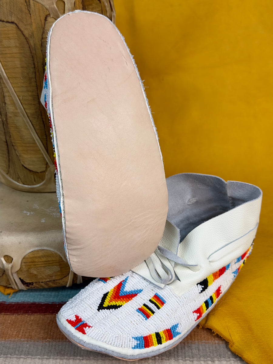 Native american beaded moccasins for sale deals