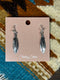 Native American Handmade Feather Earrings