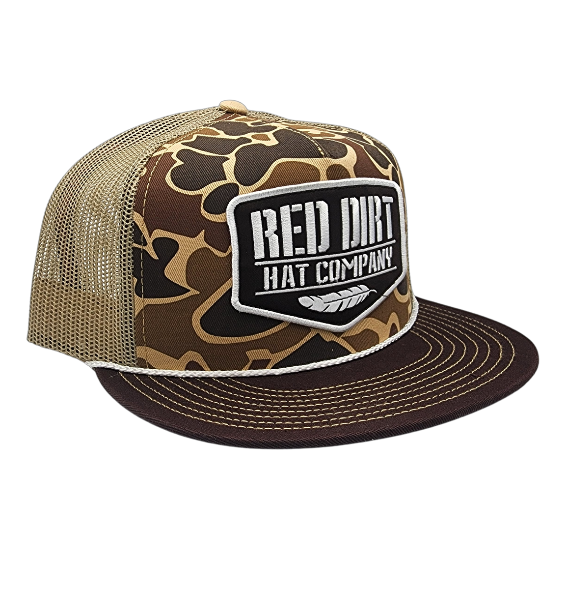 RDHC309 OLD SCHOOL DUCK CAMO/TAN 5 PANEL Cherokee Trading Post OK