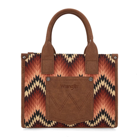 WG2211-8120SBR Wrangler Southwestern Pattern Tote