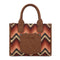 WG2211-8120SBR Wrangler Southwestern Pattern Tote