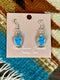 Native Handmade Turquoise Earrings - Hi-