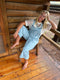 Western Print Twill Jumper #90