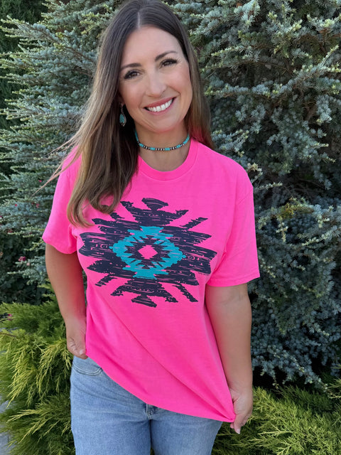 Ashley Aztec Tee #80