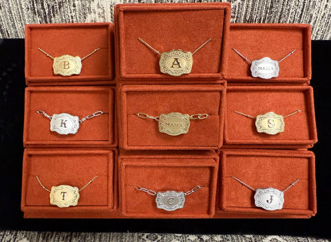 Spur West Buckle Necklace