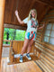 Serape Shorts #21