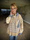 Washed Ruffle Hem Plaid #152