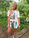Serape Shorts #21