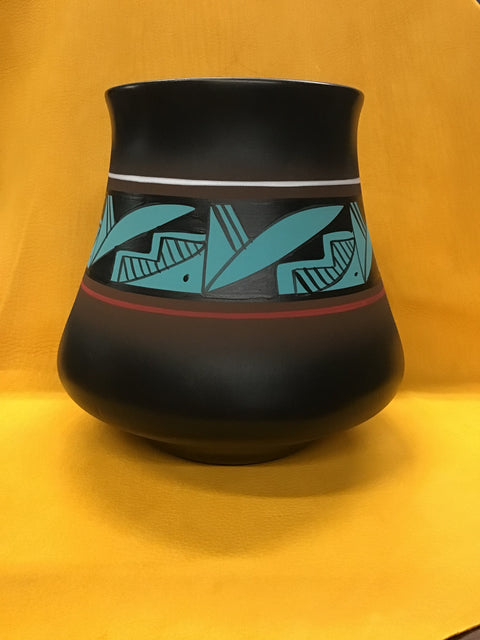 Cindy Blackhorse  8.5" x 7.5" Flower Vase 42118