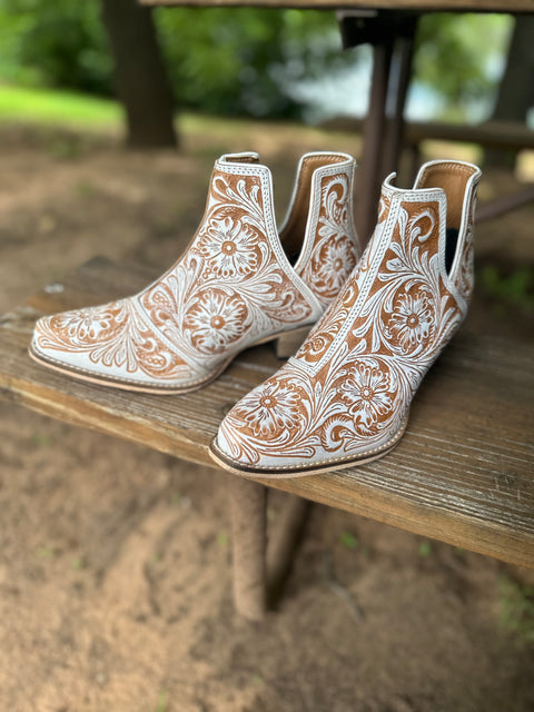 Myra Western Moxie Hand Tooled Boot