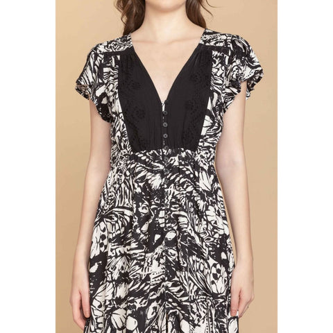 Myra Georgia Ellum Drop Waist Dress