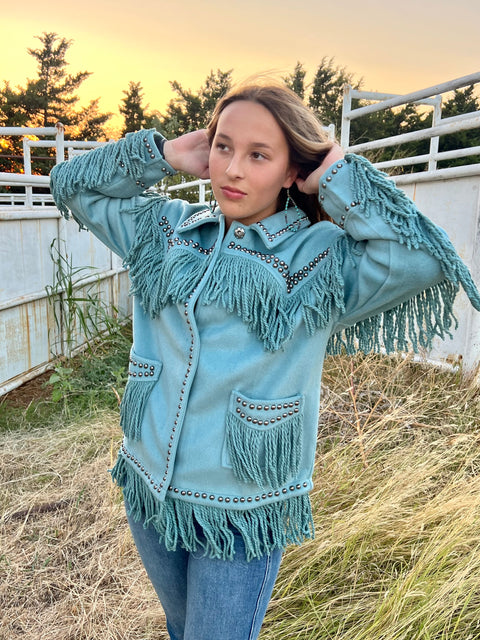 Fringe Oversized Jacket #82