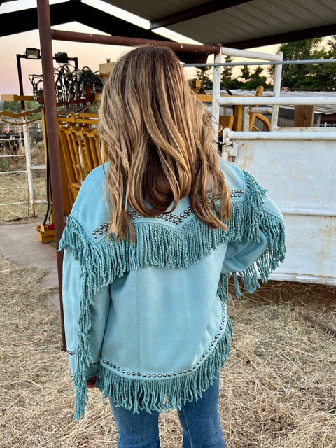 Fringe Oversized Jacket #82