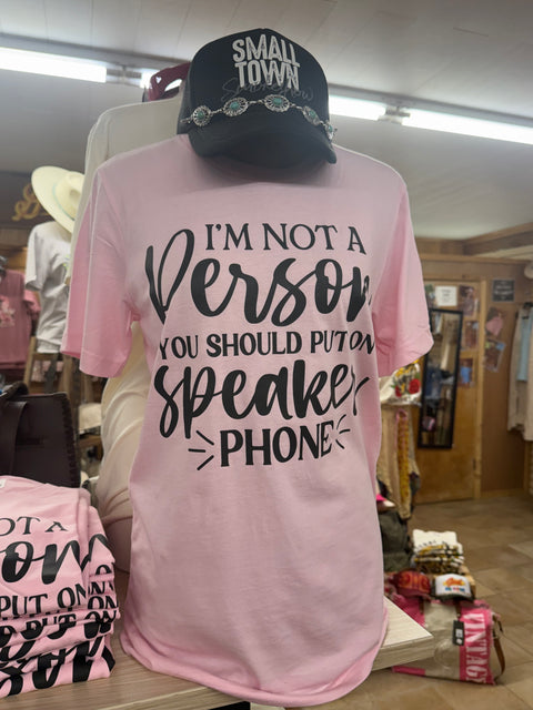 Not A Person on Speaker Phone #96