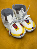 #1 Childrens Partially Beaded Moccasin