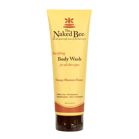 The Naked Bee Orange Blossom Honey Purifying Body Wash - 8oz