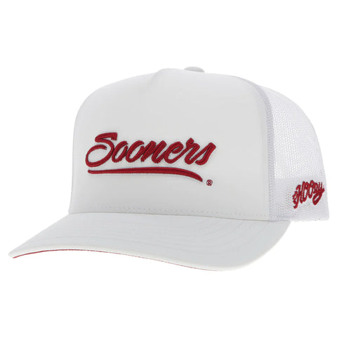 Hooey OU White Trucker Hat