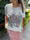 Sparkly Lurex Tunic Top #79