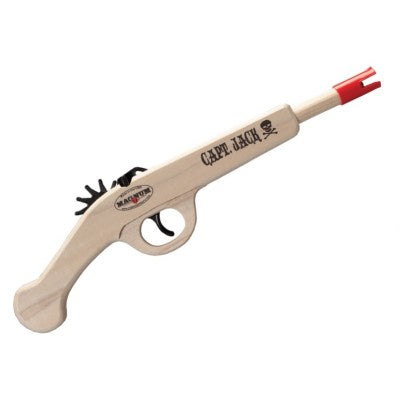 Magnum Rubber Band Guns Capt. Jack Pirate Pistol