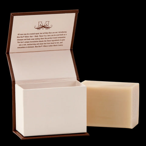 Man Bar Mini Redwood & Clove Hair & Body Bar