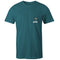 Hooey Cheyenne Mens Teal Crew Neck Tee