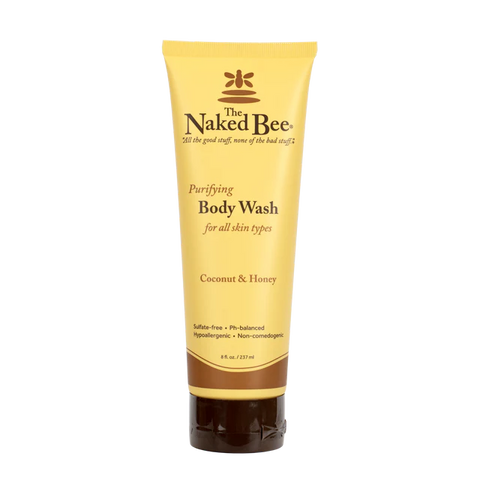 The Naked Bee Coconut & Honey Purifying Body Wash - 8oz