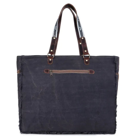 Sixtease Upcycled Canvas Weekender Bag - SB8017