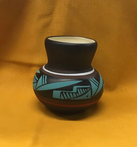 Cindy Blackhorse  4.5" x 4.5" Jar 42056