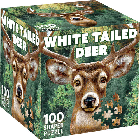 White Tail Deer 100-Piece Puzzle