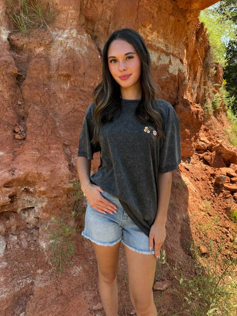 Longhorn Glitter Boho #504