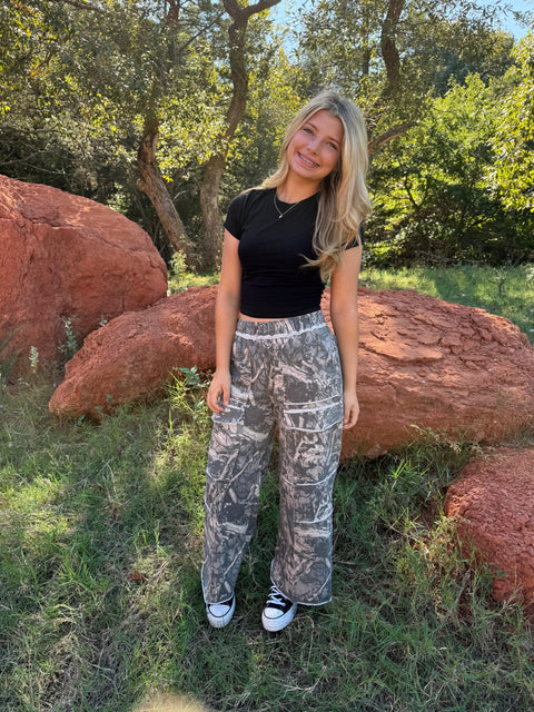 Camo Cargo Pants #473