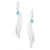 Montana Silversmiths ER Silver Feather Dangle LTQ AMER5460