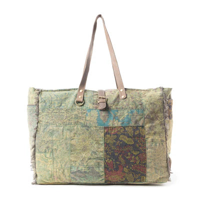 Myra Fern Grove Patchwork Weekender S-10861