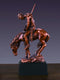 Copper Plated 4 x 6.5 High End of Trail Sculpture  - F54229