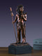 Copper Plated 4-1/2" X 12" Indian Hero Sculpture F54060