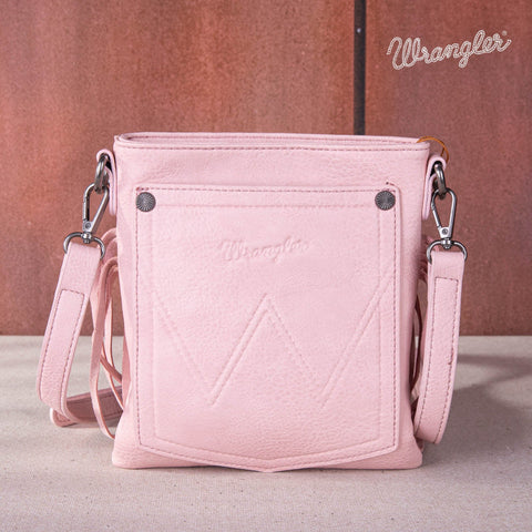 Wrangler Fringe Crossbody WG63-G8360APeach