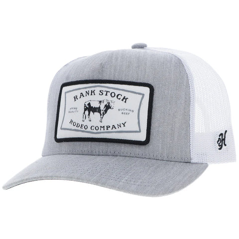 HOOEY RANK STOCK GREY/WHITE 2561-GYWH