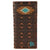 Red Dirt Rodeo Wallet Laced Southwest Medallion