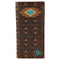 Red Dirt Rodeo Wallet Laced Southwest Medallion
