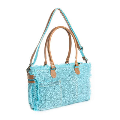 Myra Triple Fork Ranch Tote S-9979