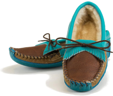 Women's Lined Cota - Patina Moccasin