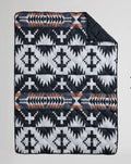 Pendleton Recycled Poly Packable Throw - Black Spider Rock