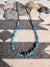 JALEN TURQUOISE NECKLACE W/NATIVE BEADS