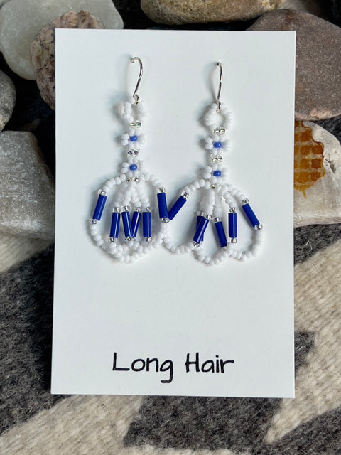 Cherokee Handbeaded Daily Earrings #1