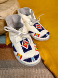#2 Childrens Partially Beaded Moccasin
