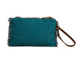 Myra Willow Stream Embroidered Pouch