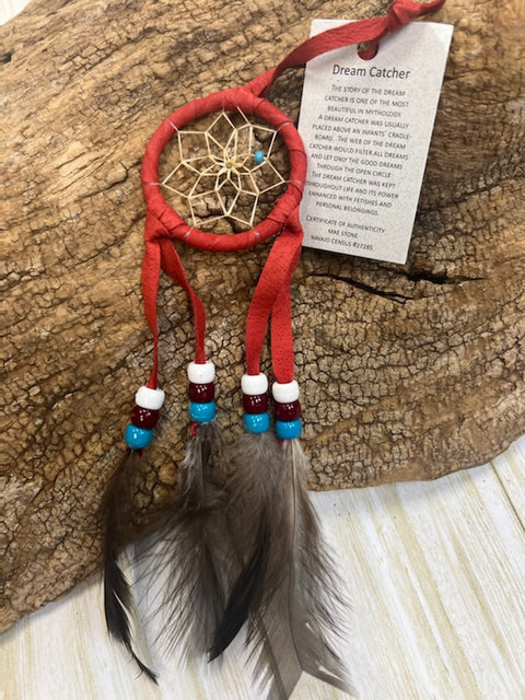 2'' Navajo Handmade Dreamcatcher