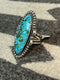 #8 Turquoise Ring Size 8 HNE
