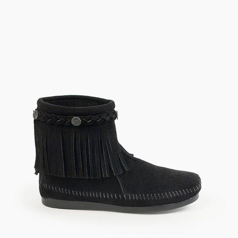 Women's High Top Back Zip Boot