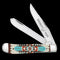 Whiskey Bent Turquoise Bead Trapper Knife WB11-001